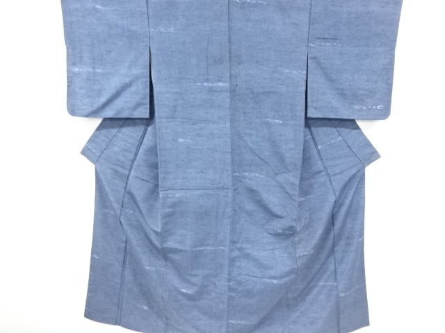 JAPANESE KIMONO / ANTIQUE KIMONO / SILK / TSUMUGI / WOVEN MIST